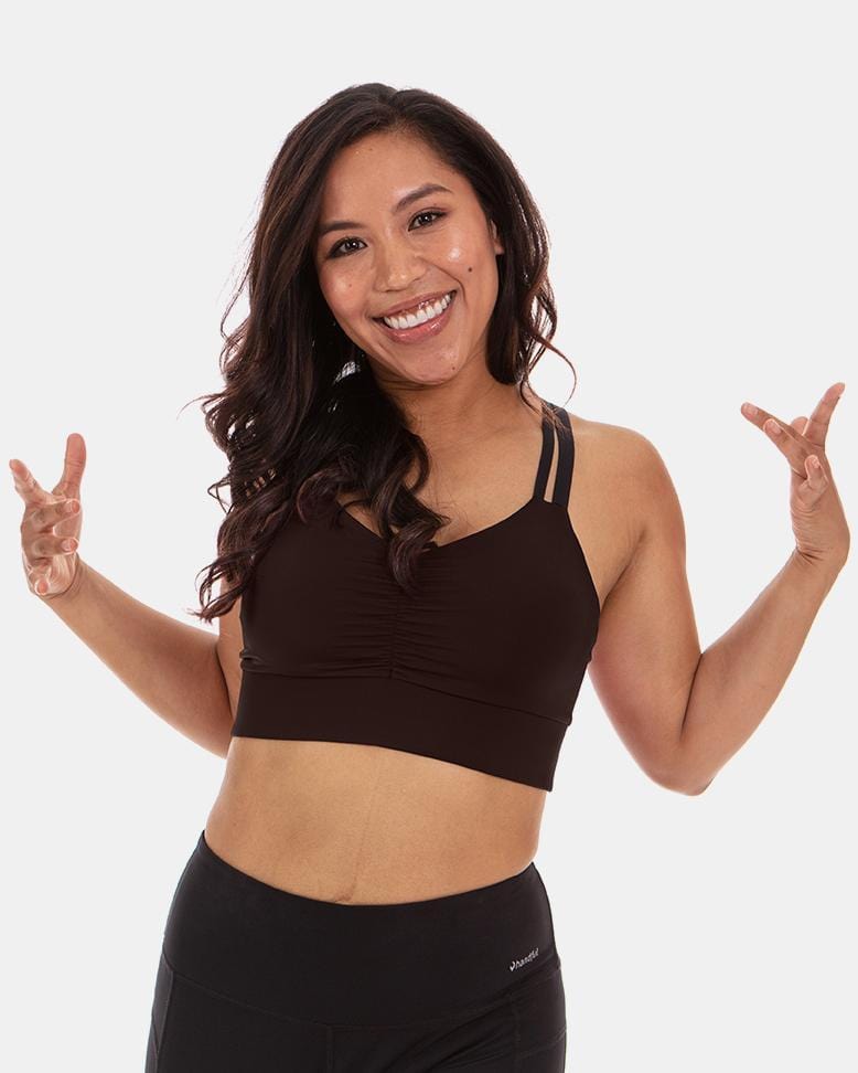 Load image into Gallery viewer, Double Down Bra – Booya Black
