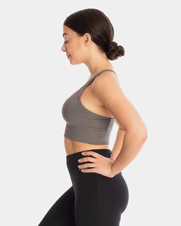 Load image into Gallery viewer, Double Down Bra – Magnetic Gray
