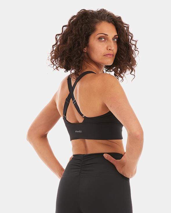 Load image into Gallery viewer, Gametime Bra – Booya Black
