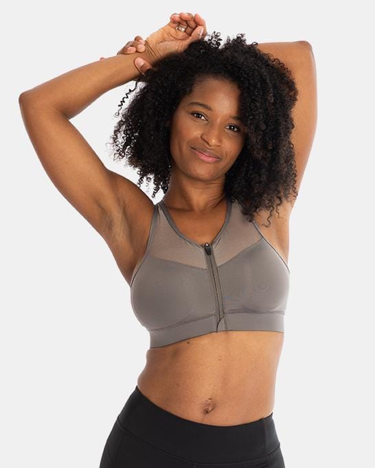 Load image into Gallery viewer, The Closer Bra – Magnetic Gray
