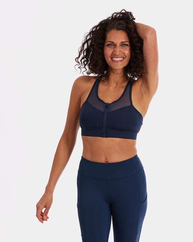 Load image into Gallery viewer, The Closer Bra – Night Swim Navy
