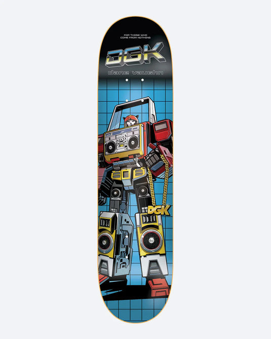 DGK Equalizer Vaughn Skateboard Deck - 8.25