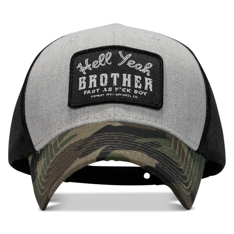 Load image into Gallery viewer, Hell Yeah Brother Patch Snapback Hat
