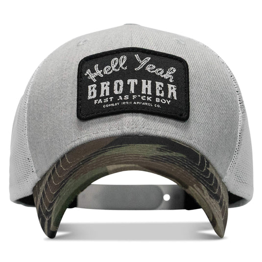 Hell Yeah Brother Patch Snapback Hat