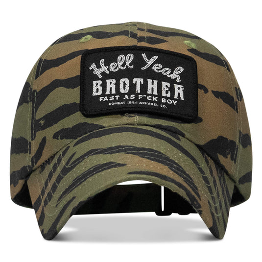 Hell Yeah Brother Patch Tactical Ripstop Mesh Snapback Hat
