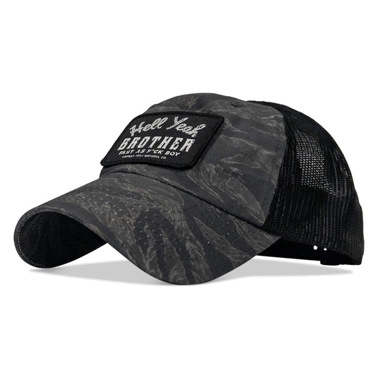 Hell Yeah Brother Patch Tactical Ripstop Mesh Snapback Hat