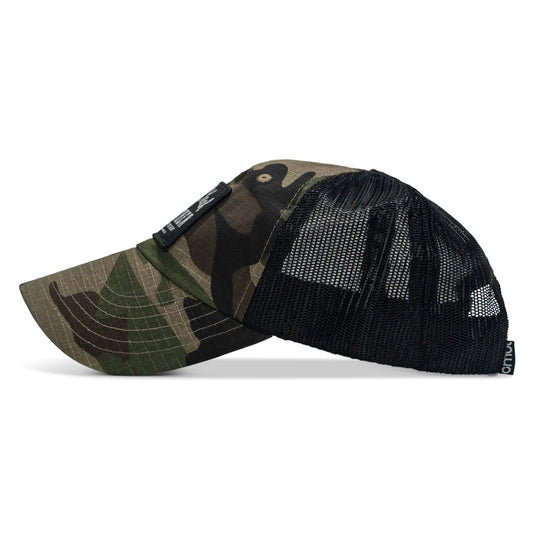 Hell Yeah Brother Patch Tactical Ripstop Mesh Snapback Hat