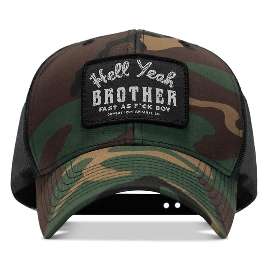 Hell Yeah Brother Patch Snapback Hat