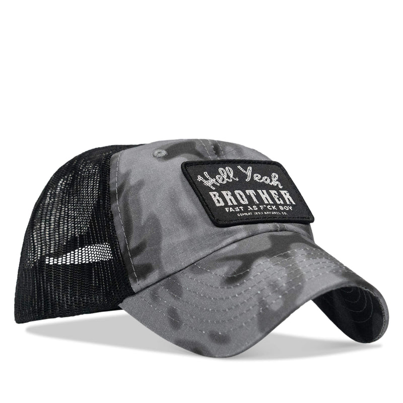 Load image into Gallery viewer, Hell Yeah Brother Patch Tactical Ripstop Mesh Snapback Hat
