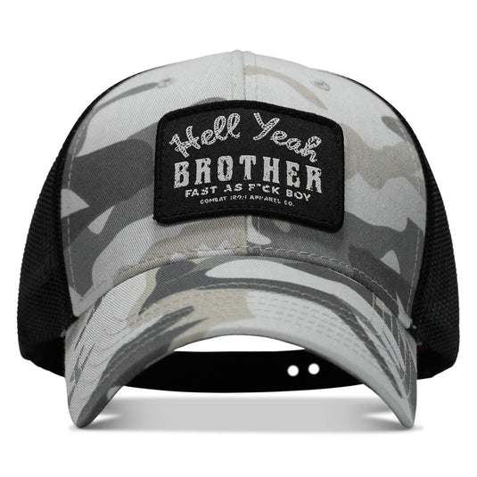 Hell Yeah Brother Patch Snapback Hat
