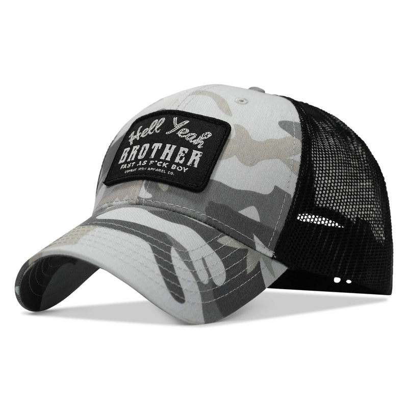 Load image into Gallery viewer, Hell Yeah Brother Patch Snapback Hat

