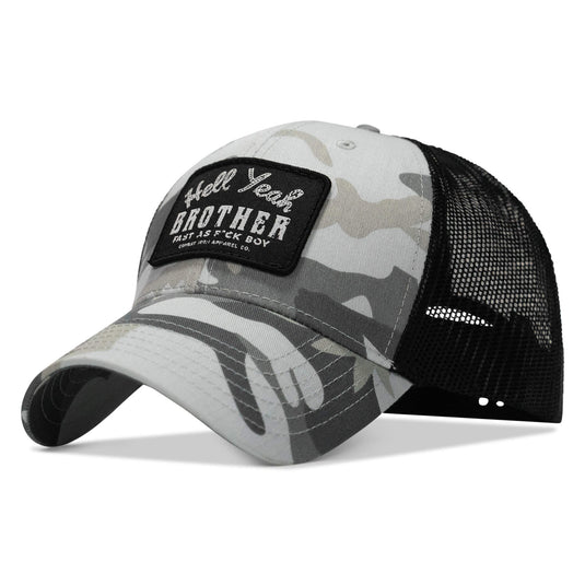 Hell Yeah Brother Patch Snapback Hat