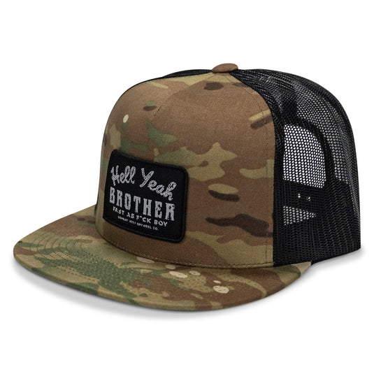 Hell Yeah Brother Flatbill SnapBack Hat