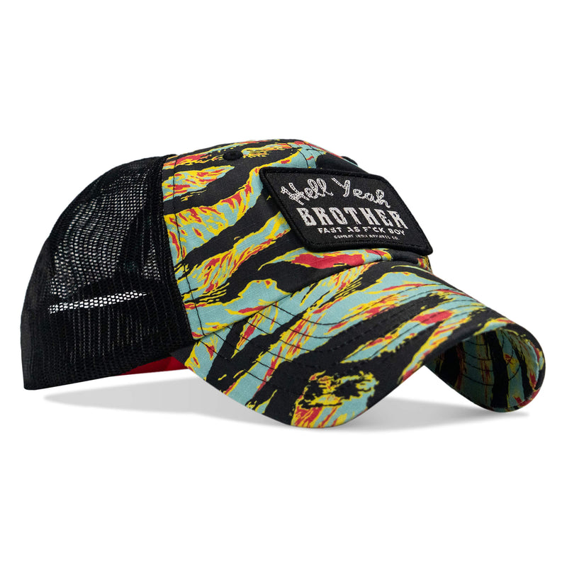 Load image into Gallery viewer, Hell Yeah Brother Patch Tactical Ripstop Mesh Snapback Hat
