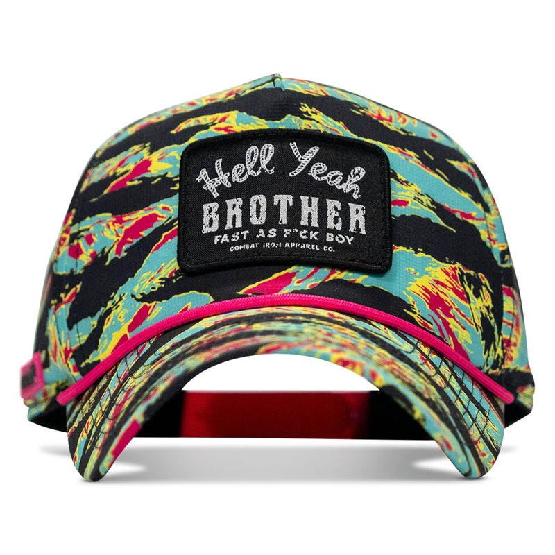 Load image into Gallery viewer, Hell Yeah Brother Patch Weekender Snapback
