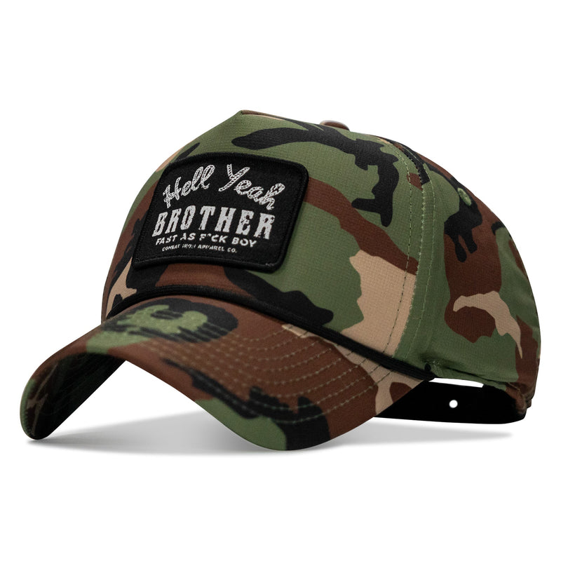 Load image into Gallery viewer, Hell Yeah Brother Patch Weekender Snapback

