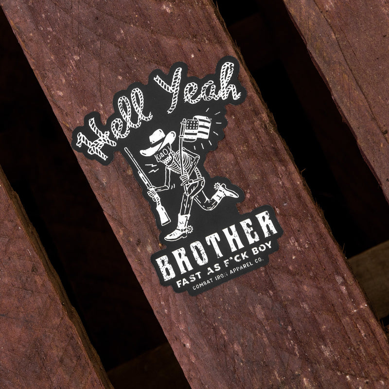 Load image into Gallery viewer, Hell Yeah Brother Decal
