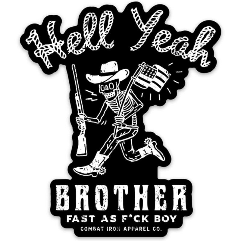 Load image into Gallery viewer, Hell Yeah Brother Decal
