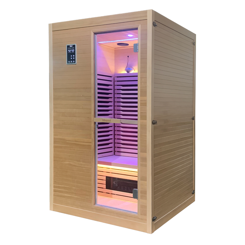 Load image into Gallery viewer, Blisspod | Helsinki | Full Spectrum Ultimate Indoor Sauna | Red Light Therapy | 2 Person
