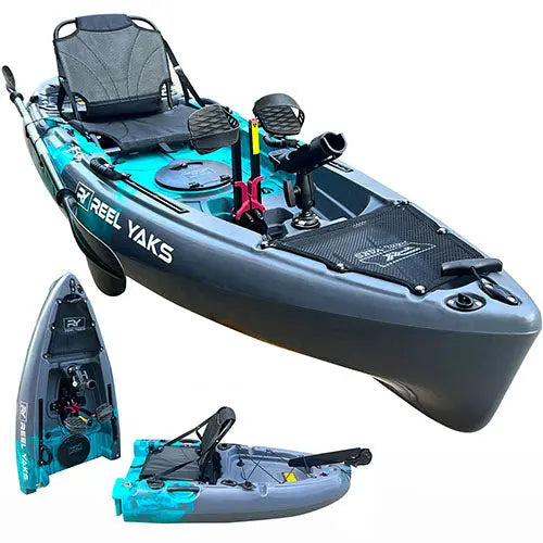 Load image into Gallery viewer, Raptor 9.5ft Fin Drive Modular Fishing Kayak
