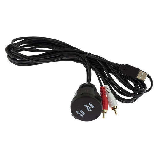 DS18 HYDRO HM2MAUX USB & 3.5mm AUX INPUT EXTENSION - Skoutley Outdoors LLC