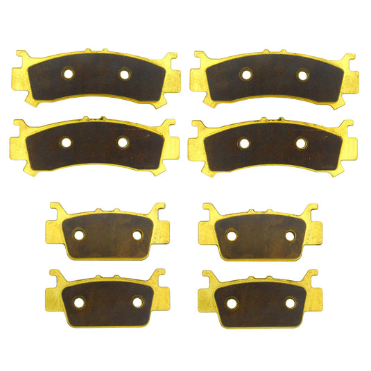Honda Pioneer 1000/1000-5/1000-6 2016-2026 Brass Brake Pad Set