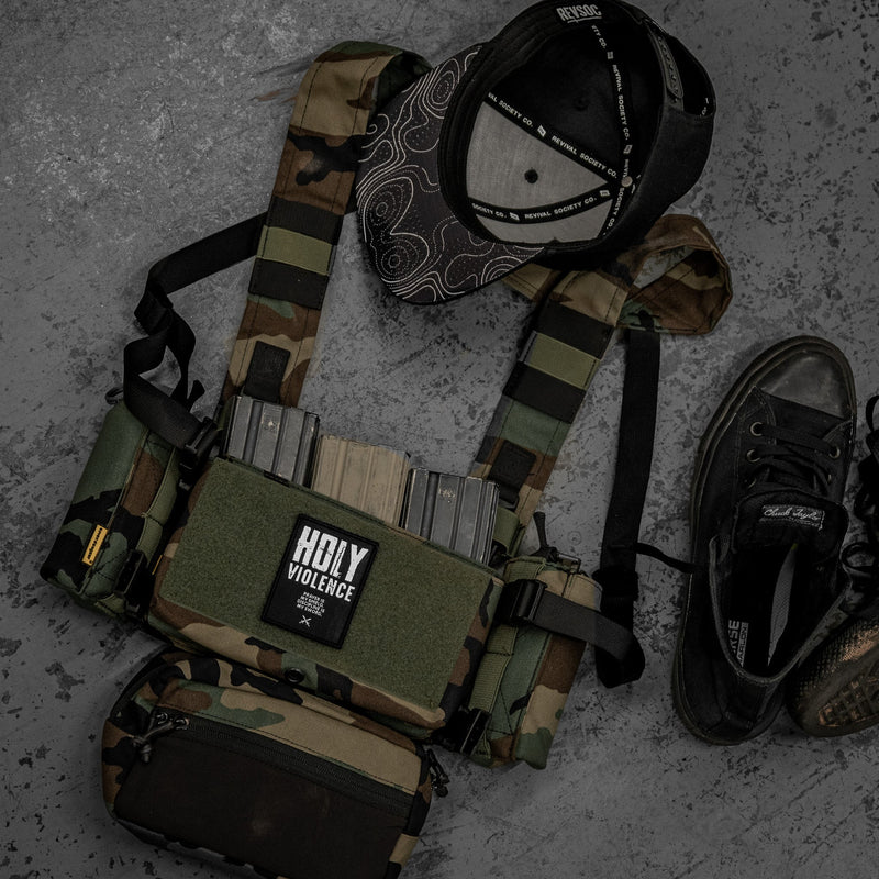 Load image into Gallery viewer, Holy Violence Velcro Patch
