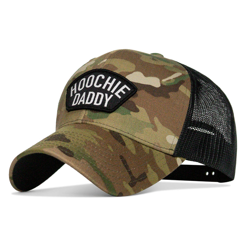 Load image into Gallery viewer, Hoochie Daddy Arched Patch Snapback Hat
