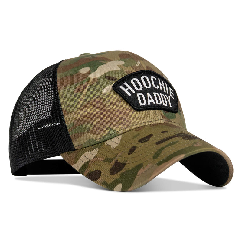 Load image into Gallery viewer, Hoochie Daddy Arched Patch Snapback Hat
