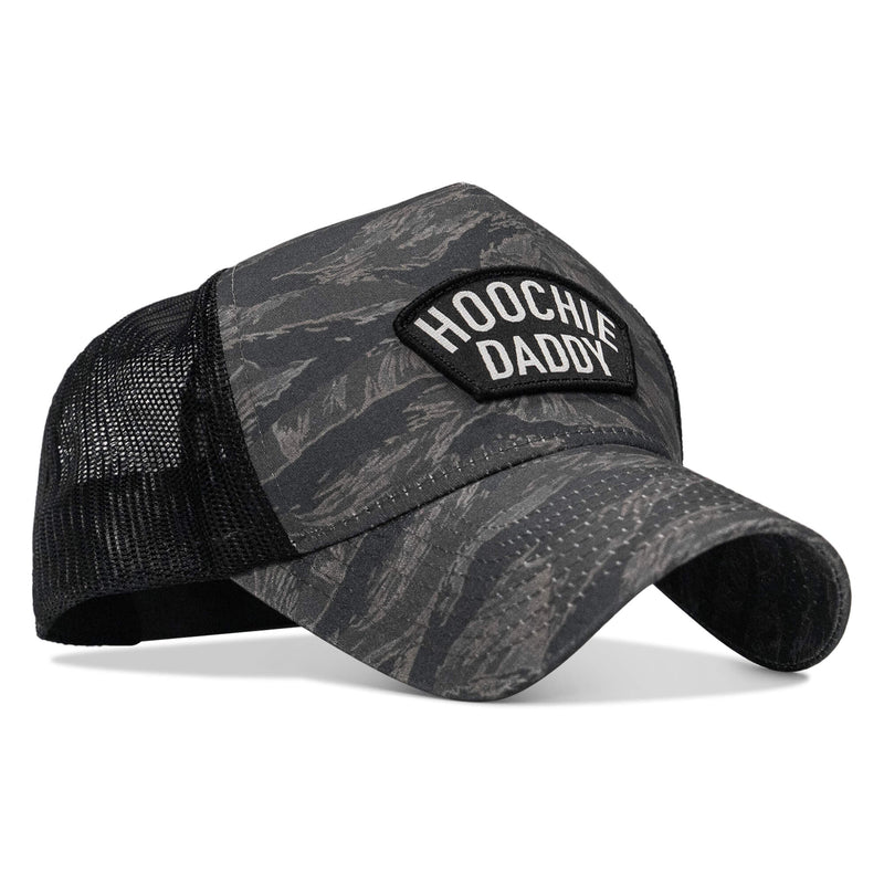 Load image into Gallery viewer, Hoochie Daddy Arched Patch Five Panel Breacher Snapback Hat
