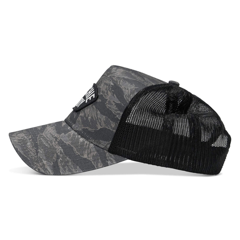 Load image into Gallery viewer, Hoochie Daddy Arched Patch Five Panel Breacher Snapback Hat
