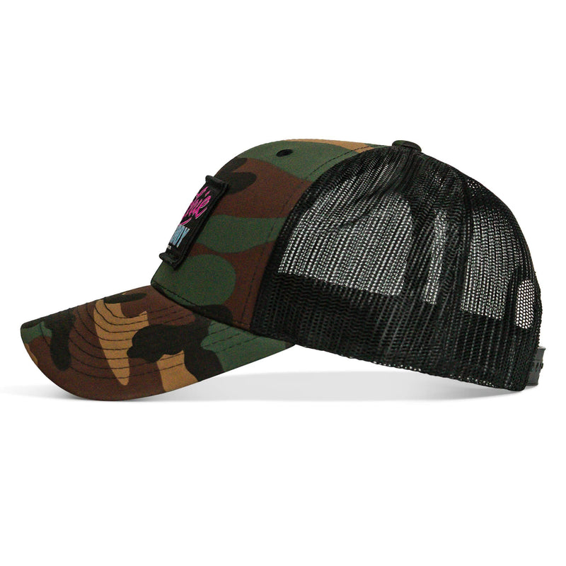 Load image into Gallery viewer, Hoochie Daddy Retro Script Patch Snapback Hat
