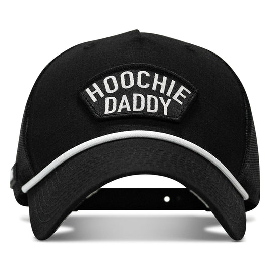 Hoochie Daddy Arched Patch Rope Snapback Hat