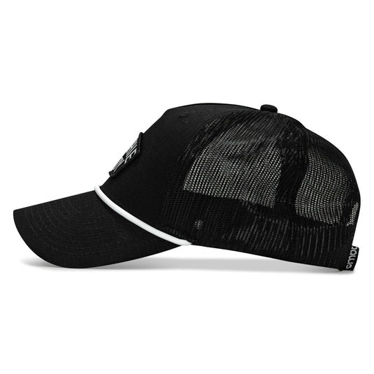 Hoochie Daddy Arched Patch Rope Snapback Hat