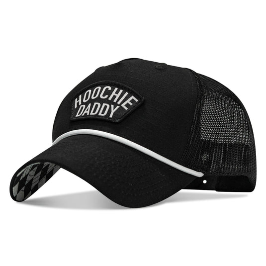 Hoochie Daddy Arched Patch Rope Snapback Hat