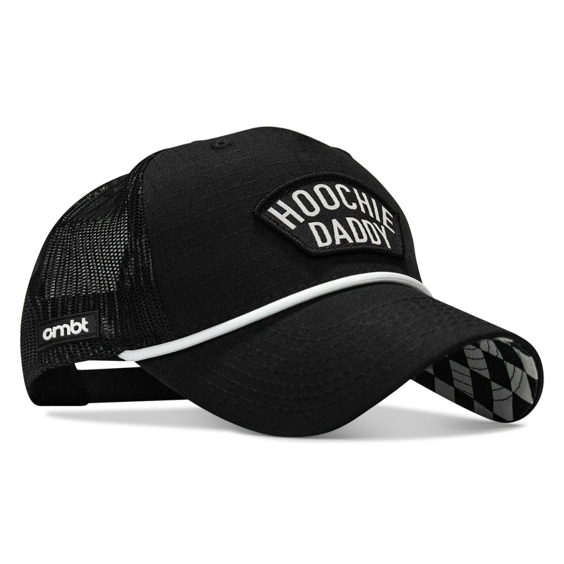 Load image into Gallery viewer, Hoochie Daddy Arched Patch Rope Snapback Hat
