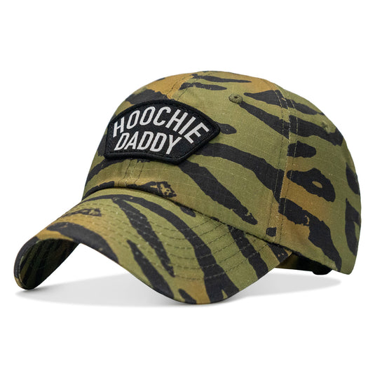 Hoochie Daddy Arched Patch Tactical Ripstop Mesh Snapback Hat
