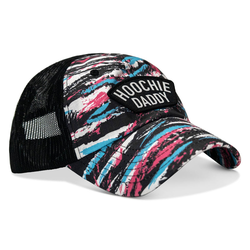 Load image into Gallery viewer, Hoochie Daddy Arched Patch Tactical Ripstop Mesh Snapback Hat
