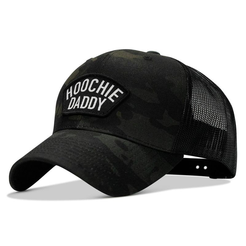 Load image into Gallery viewer, Hoochie Daddy Arched Patch Snapback Hat
