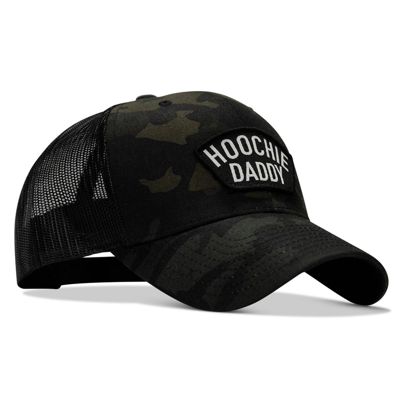 Load image into Gallery viewer, Hoochie Daddy Arched Patch Snapback Hat
