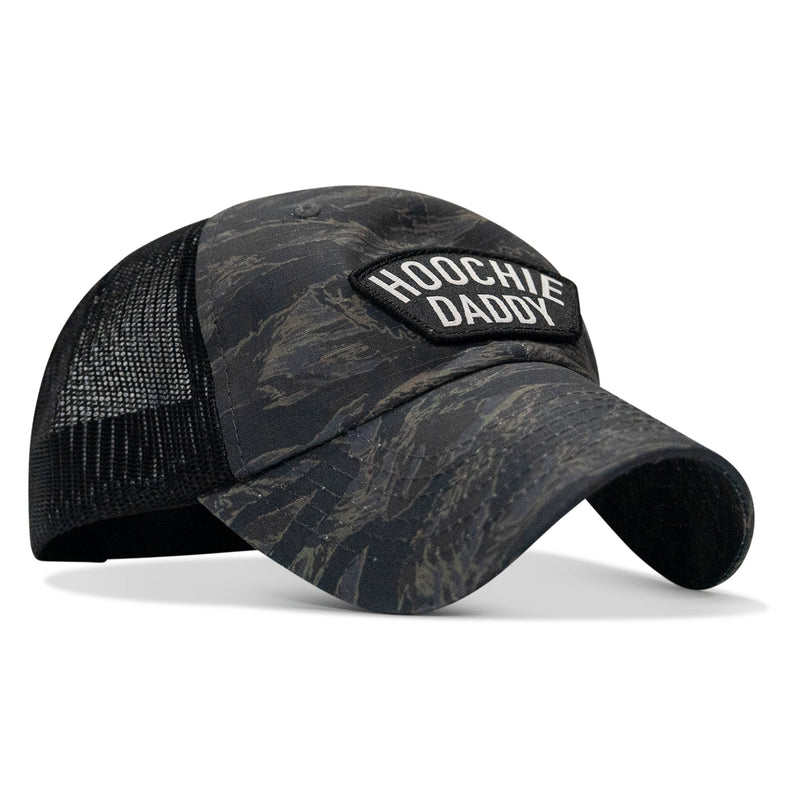 Load image into Gallery viewer, Hoochie Daddy Arched Patch Tactical Ripstop Mesh Snapback Hat
