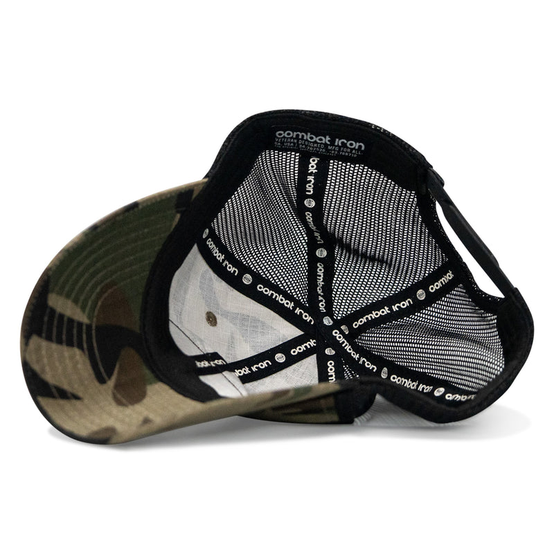 Load image into Gallery viewer, Hoochie Daddy Arched Patch Tactical Ripstop Mesh Snapback Hat
