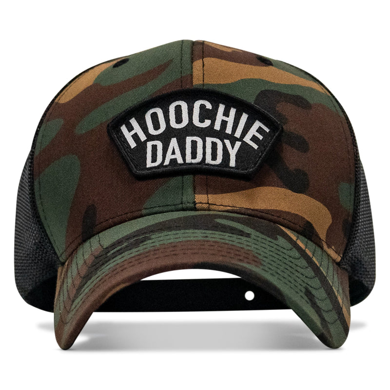 Load image into Gallery viewer, Hoochie Daddy Arched Patch Snapback Hat
