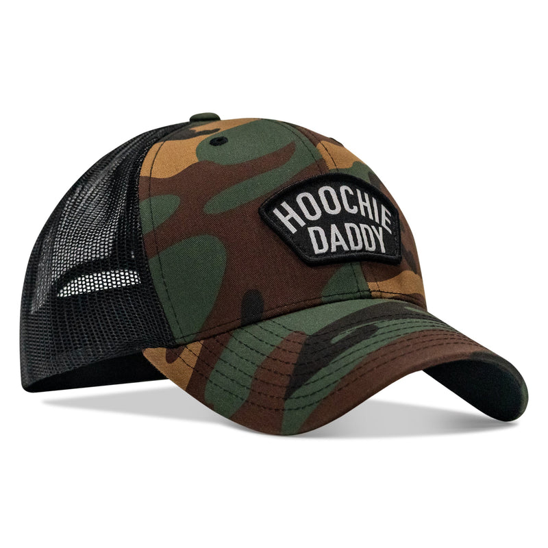 Load image into Gallery viewer, Hoochie Daddy Arched Patch Snapback Hat
