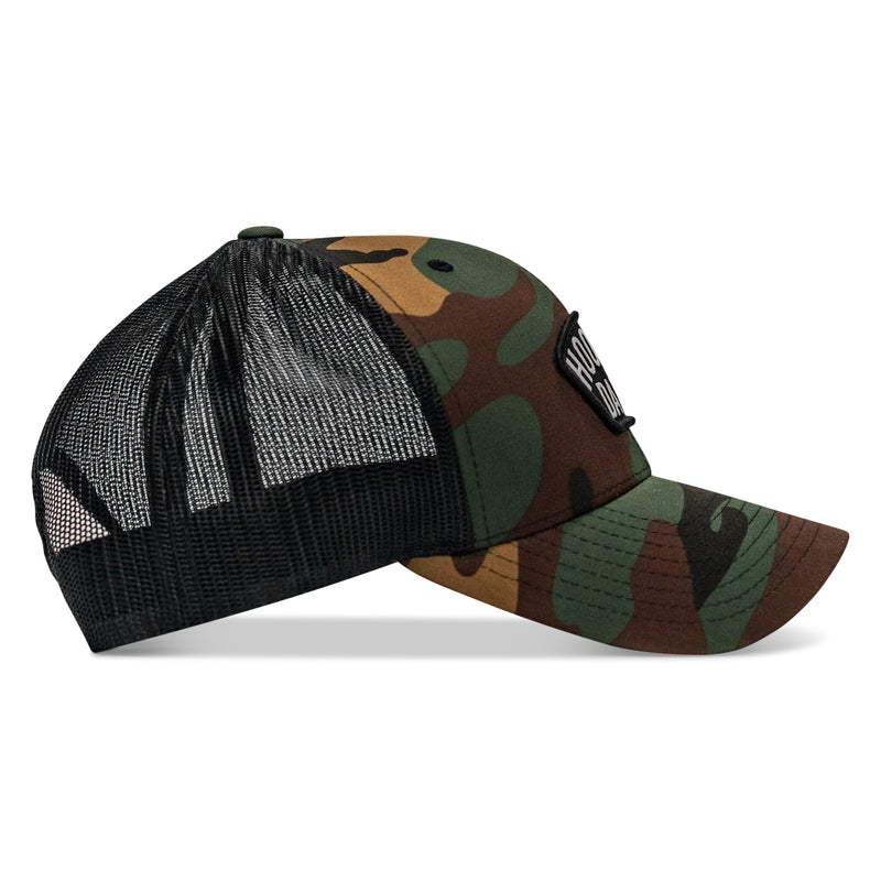Load image into Gallery viewer, Hoochie Daddy Arched Patch Snapback Hat
