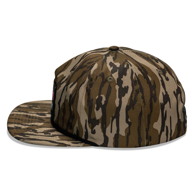 Load image into Gallery viewer, Retro Hoochie Daddy Script Patch Flatbill Snapback Hat
