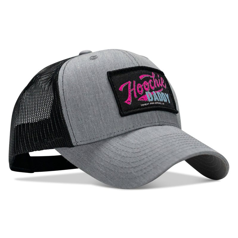 Load image into Gallery viewer, Hoochie Daddy Retro Script Patch Snapback Hat
