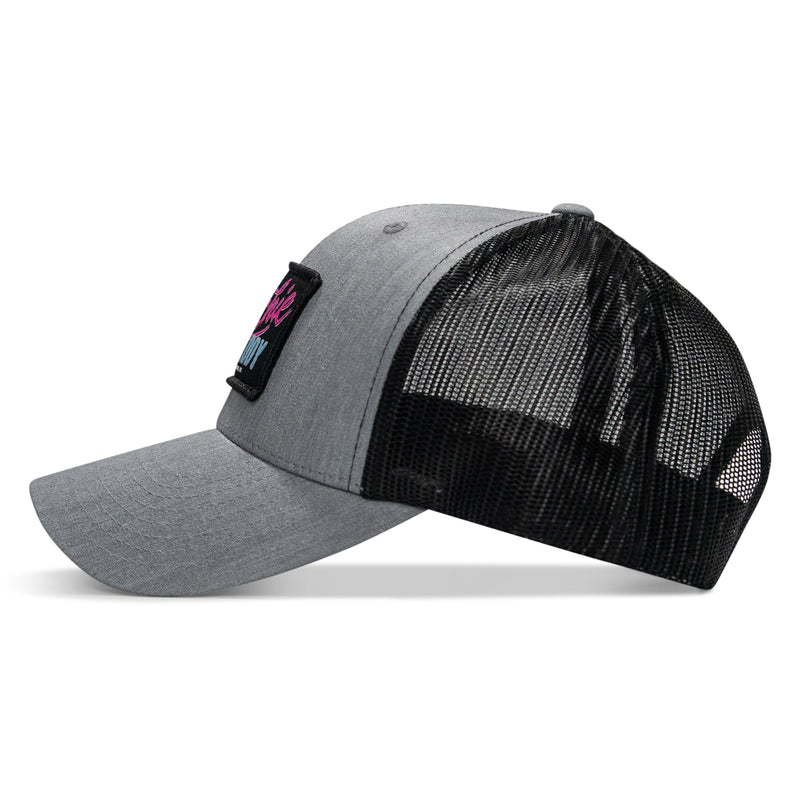 Load image into Gallery viewer, Hoochie Daddy Retro Script Patch Snapback Hat
