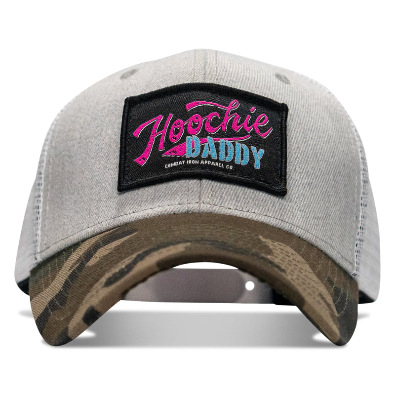 Load image into Gallery viewer, Hoochie Daddy Retro Script Patch Snapback Hat
