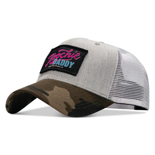 Hoochie Daddy Retro Script Patch Snapback Hat